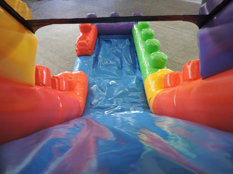 4in1 blocks combo Bounce house rental in Barrington, IL