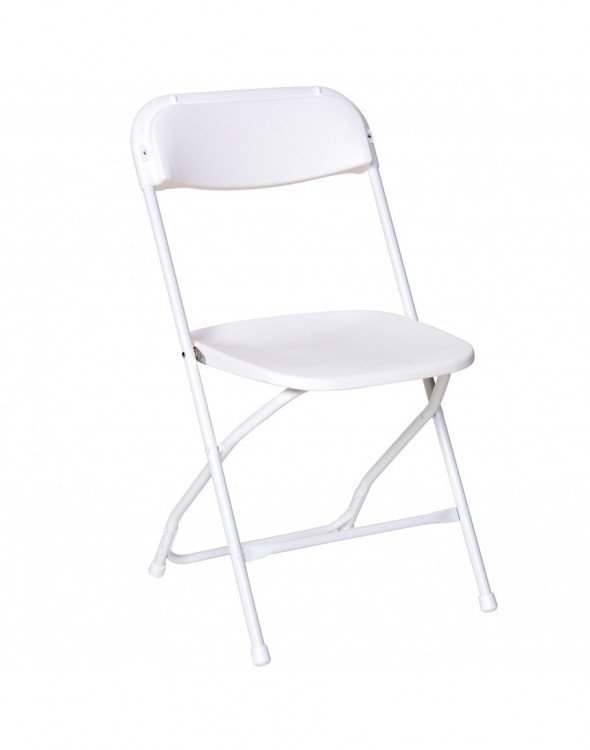 White Folding Chair