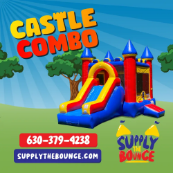 Castle Combo Bounce and Slide (Dry)