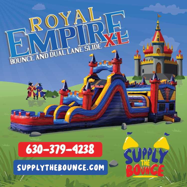 Royal Empire XL Bounce and Dual Slide Combo (Wet/Dry)