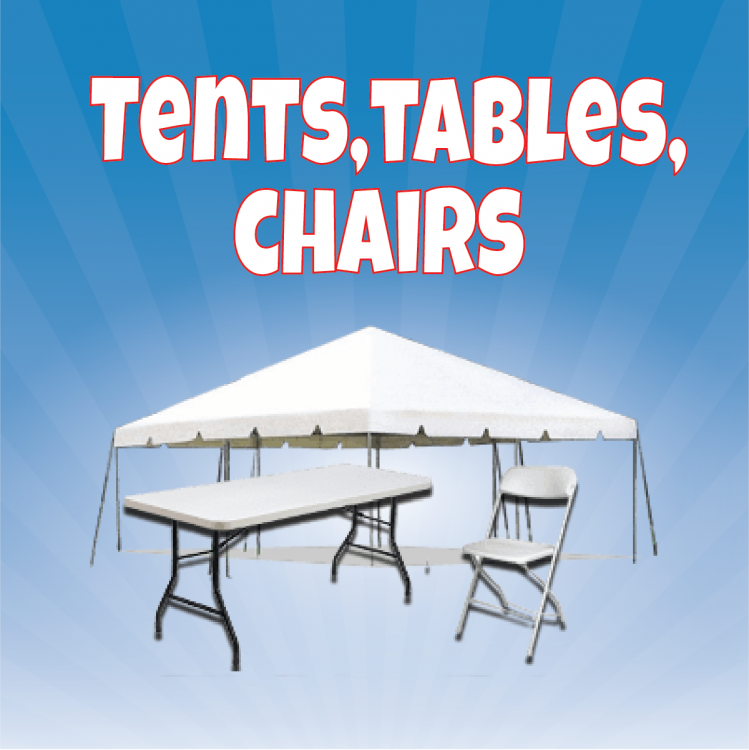 Tents, Tables and Chairs