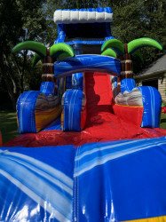 Online201820Tropical20Vibe20Water20Slide20Medinah20illinois20Supply20The20Bounce20Party20Rentals 1724197726 18' Tropical Vibe Water Slide