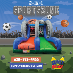 2 in 1 Sports Zone (Basketball/Soccer)