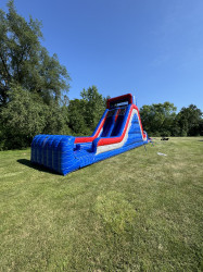 IMG 8921 1751212096 20’ Marble Dual Lane Water Slide w/ Obstacle