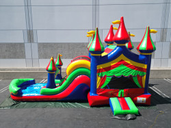 DJI 0286 1754274370 Carnival Fair Bounce & Dual Lane Slide Combo (Wet/Dry)