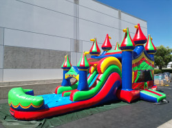 DJI 0288 1754274370 Carnival Fair Bounce & Dual Lane Slide Combo (Wet/Dry)