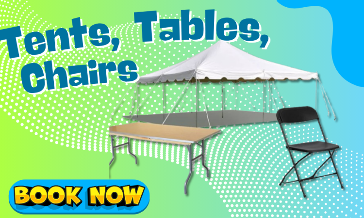 Tents, Tables and Chairs