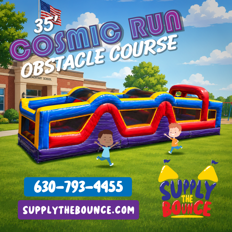 35’ Cosmic Run Obstalce Course (Dry)