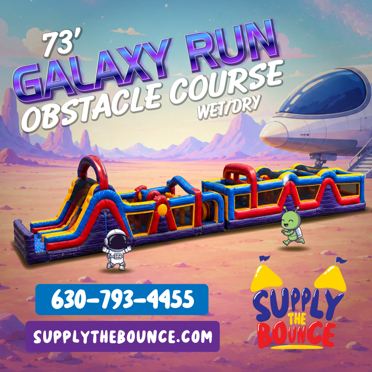 73’ Galaxy Run Obstacle Course (Wet/Dry)